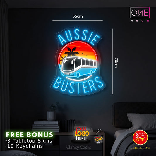 AUSSIE BUSTERS | LED Neon Sign