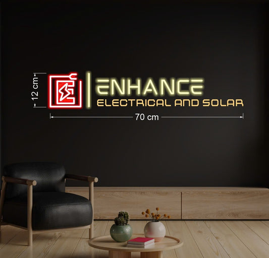 ENHANCE Electrical and solar | LED Neon Sign