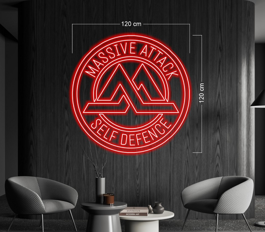 Massive Attack Self Defence | LED Neon Sign