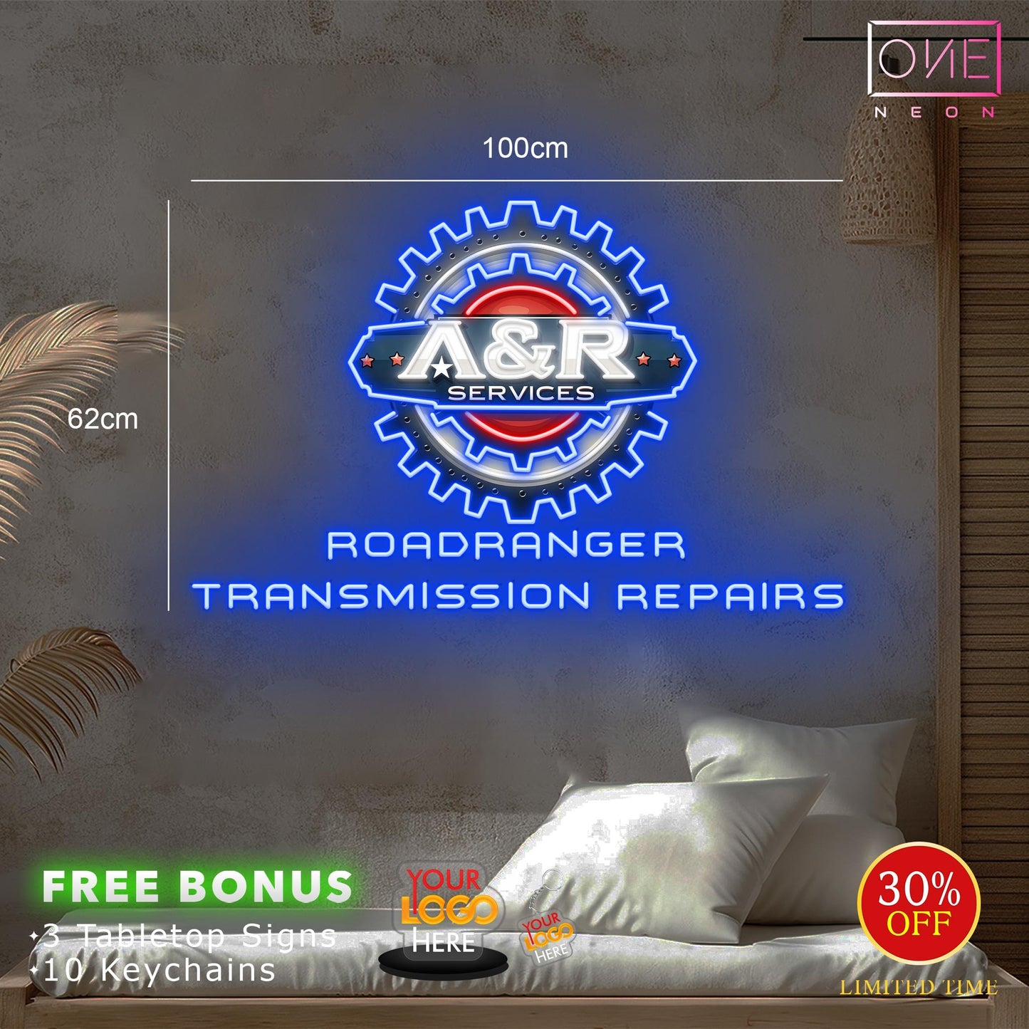 A & R | LED Neon Sign