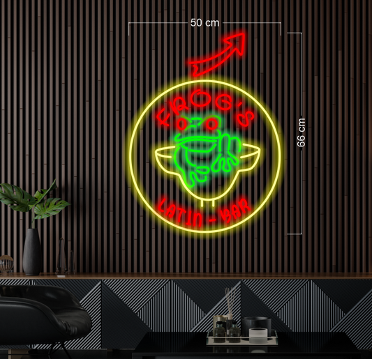 Enseigne au néon LED personnalisée pour entreprise 