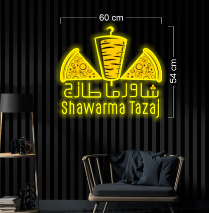 SHAWARMA TAZAJ | 2 LED Neon Signs