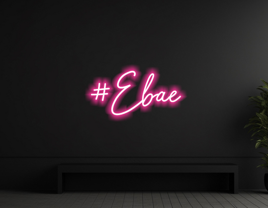 Enseigne au néon LED personnalisée pour entreprise 
