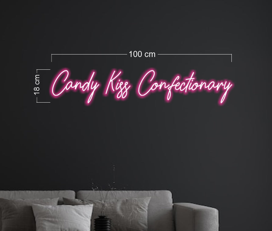 Candy Kiss Confectionary  | LED Neon Sign