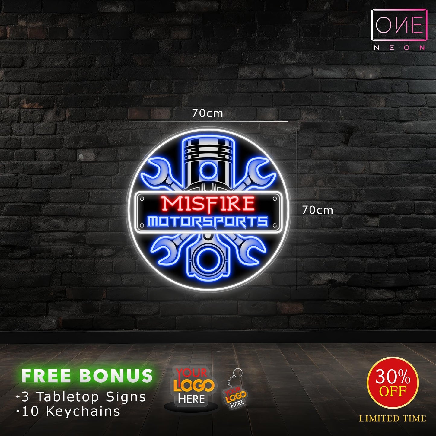 Misfire Motorsports | LED Neon Sign