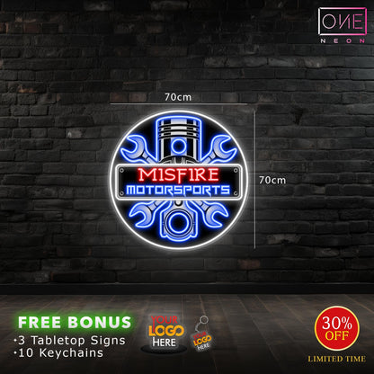 Misfire Motorsports | LED Neon Sign