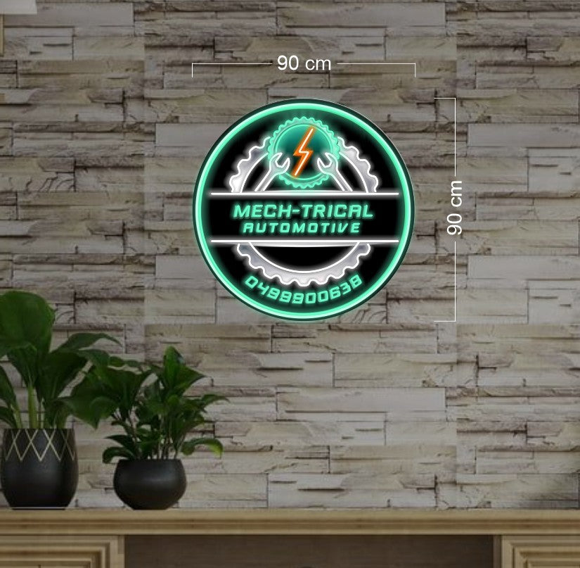 Enseigne au néon LED personnalisée pour entreprise 