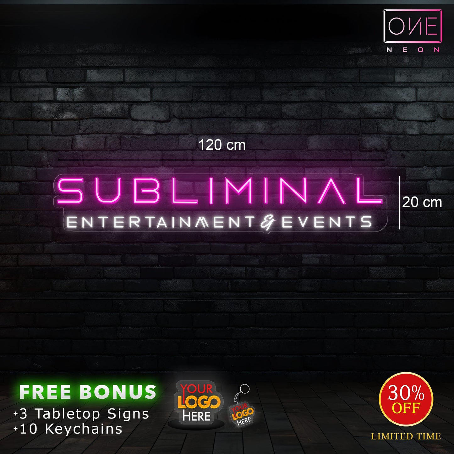 SUBLIMINAL| LED Neon Sign