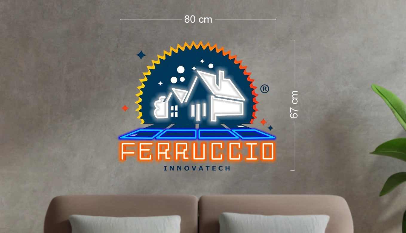 Enseigne au néon LED personnalisée pour entreprise 