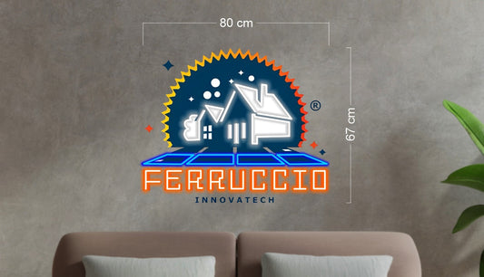 Enseigne au néon LED personnalisée pour entreprise 