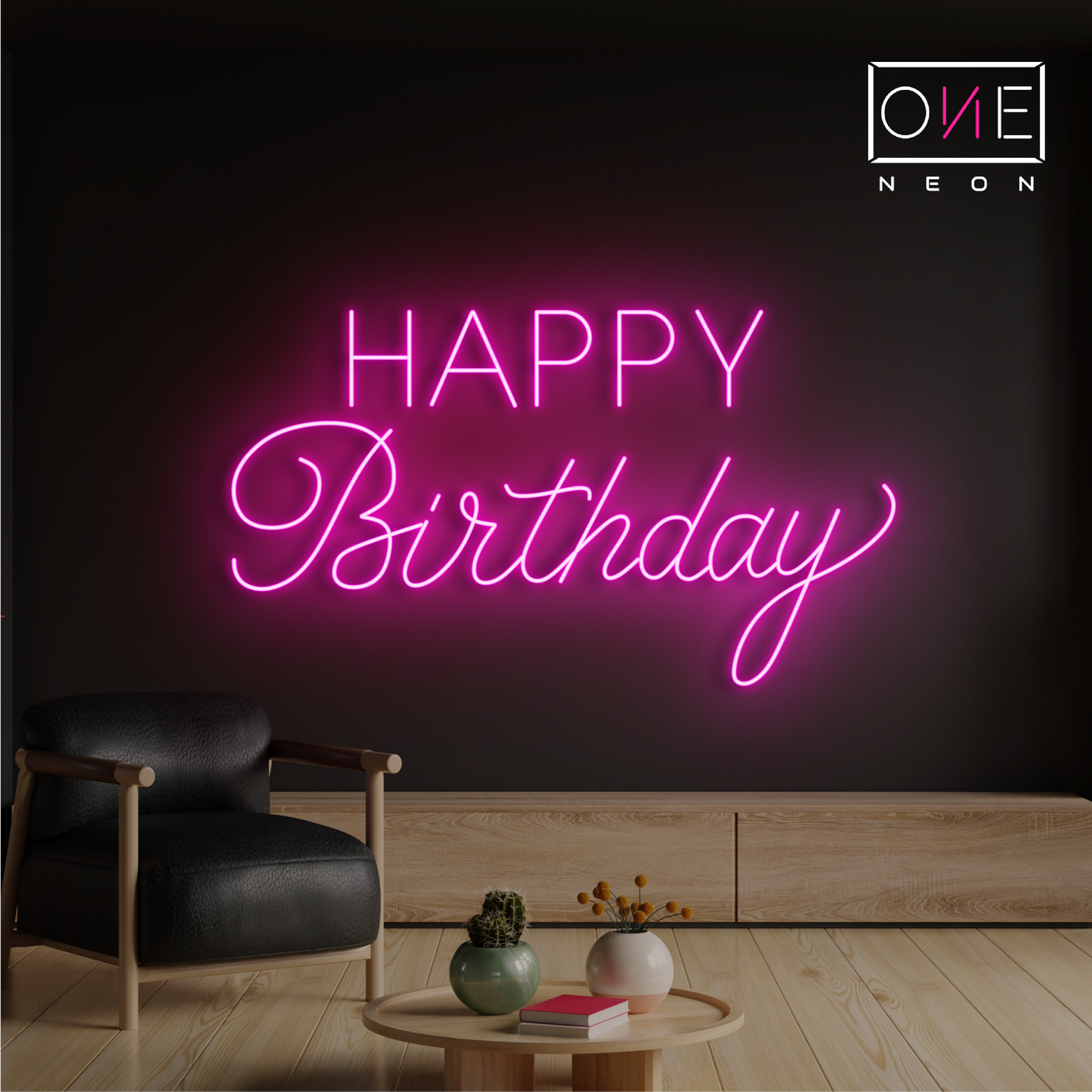 Happy Birthday Led Neon Sign