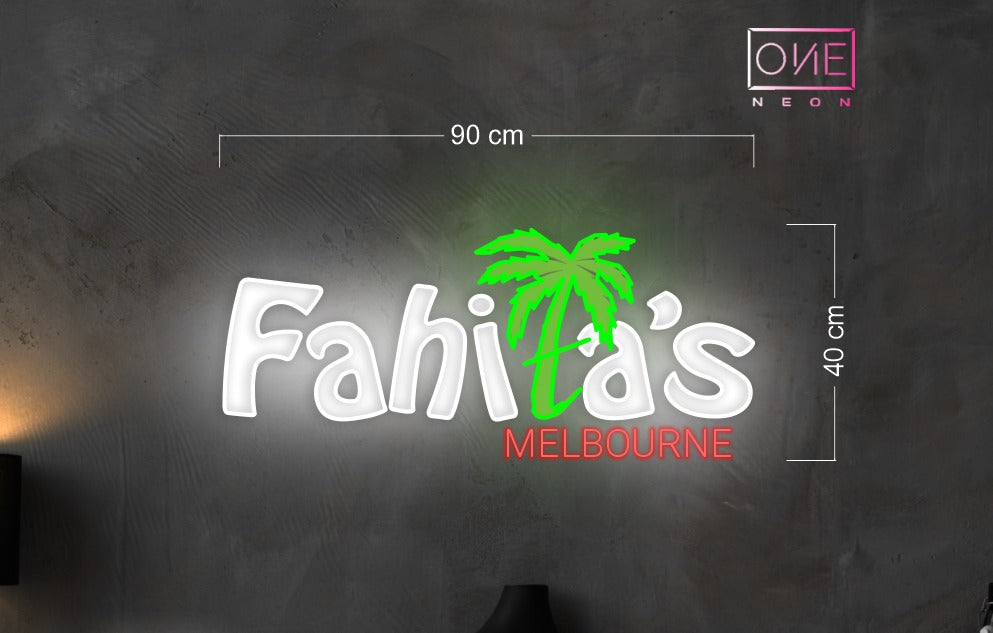Fahitas desser bar+ Fahitas Melbourne ( 3 signs) | LED Neon Sign