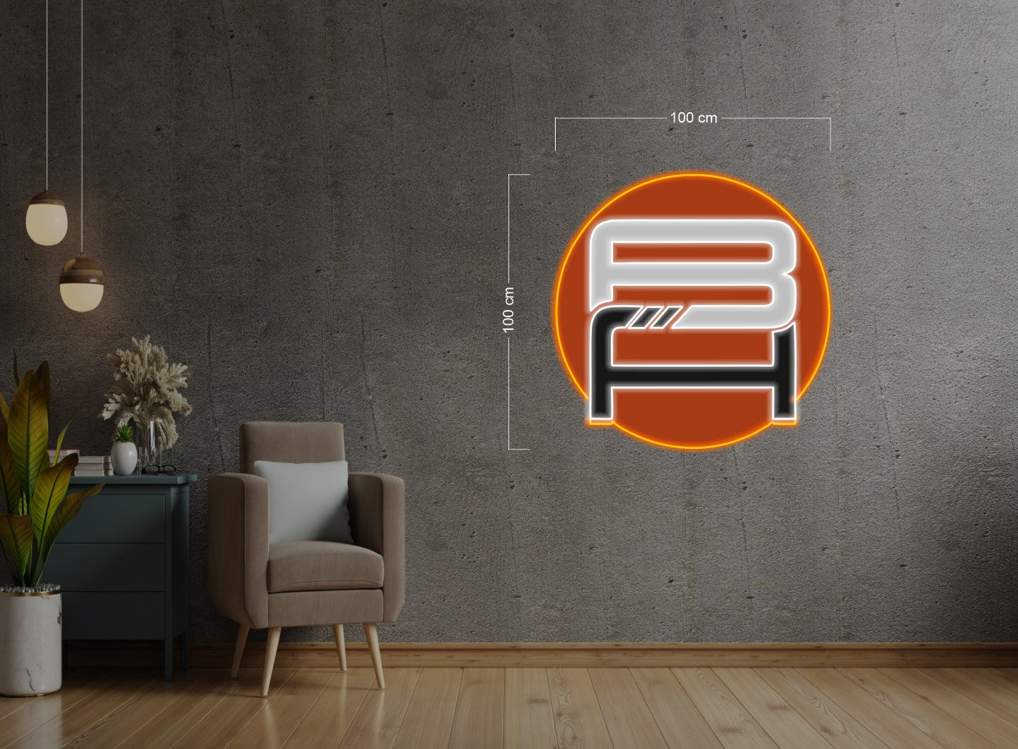 Enseigne au néon LED personnalisée pour entreprise 