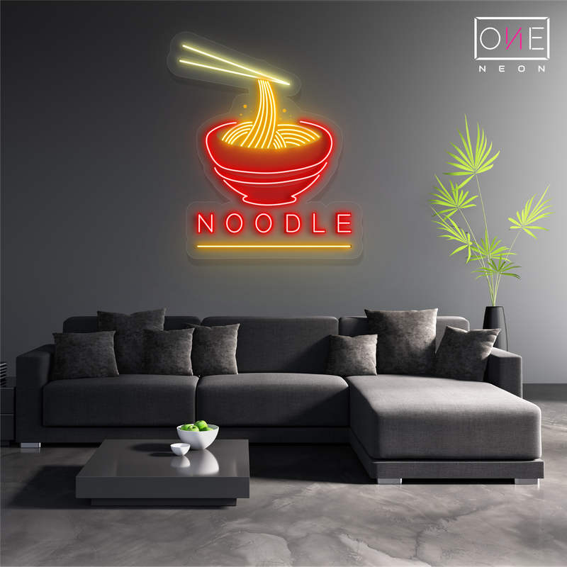 Noodle Artwork Led Neon Sign