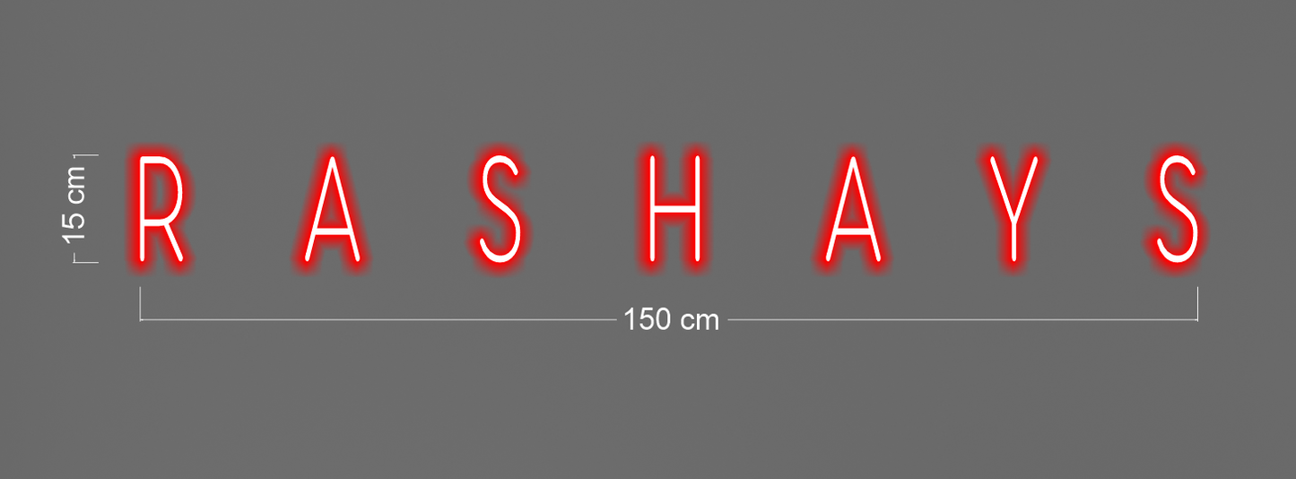 RASHAYS | LED Neon Sign