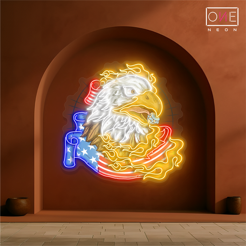 American Freedom Artwork Led Neon Sign