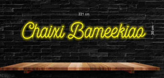 Enseigne au néon LED personnalisée pour entreprise 