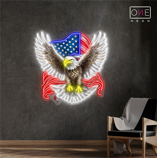 Wings of Freedom Artwork Led Neon Sign