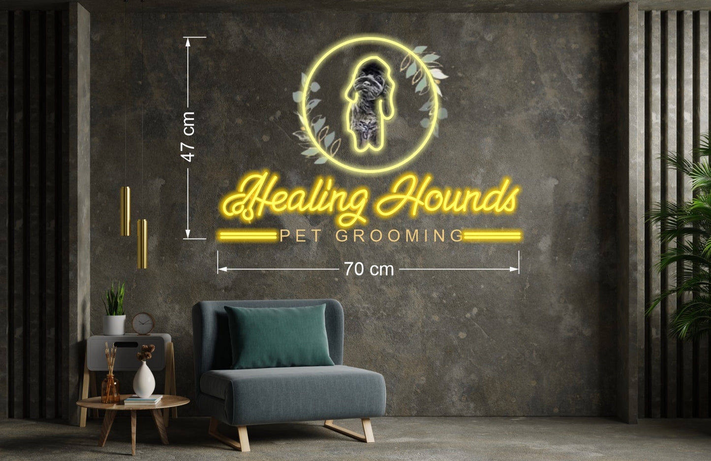 HEALING HOUNDS | LED Neon Sign