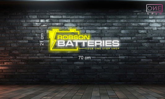 Robson Batteries | LED Neon Sign