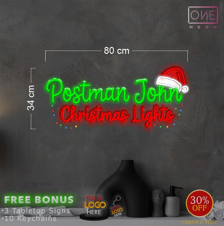 POSTMAN JOHN | LED Neon Sign (outdoor use)