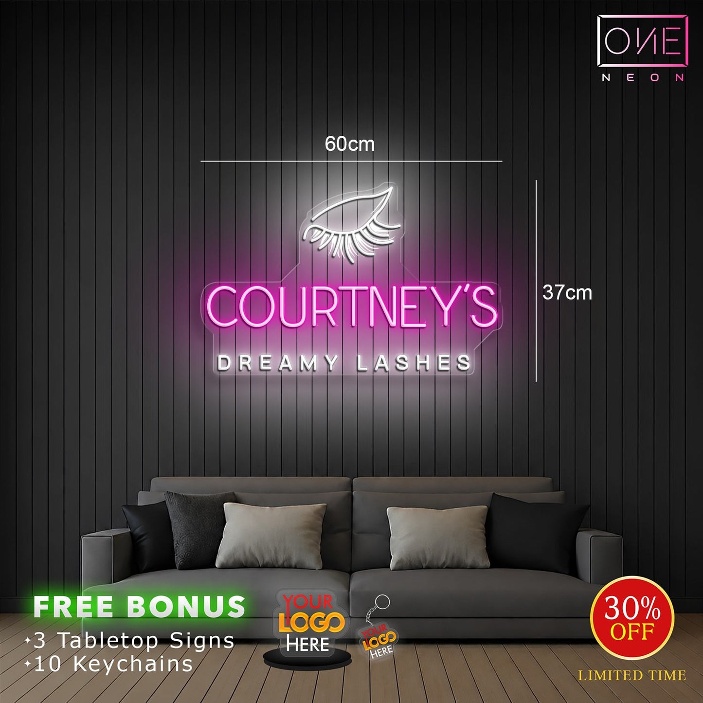 COURTNEY'S | LED Neon Sign