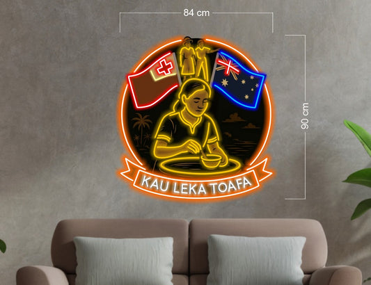 KAU LEKA TOUFA| LED Neon Sign