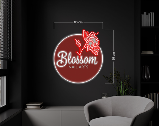 Enseigne au néon LED personnalisée pour entreprise 