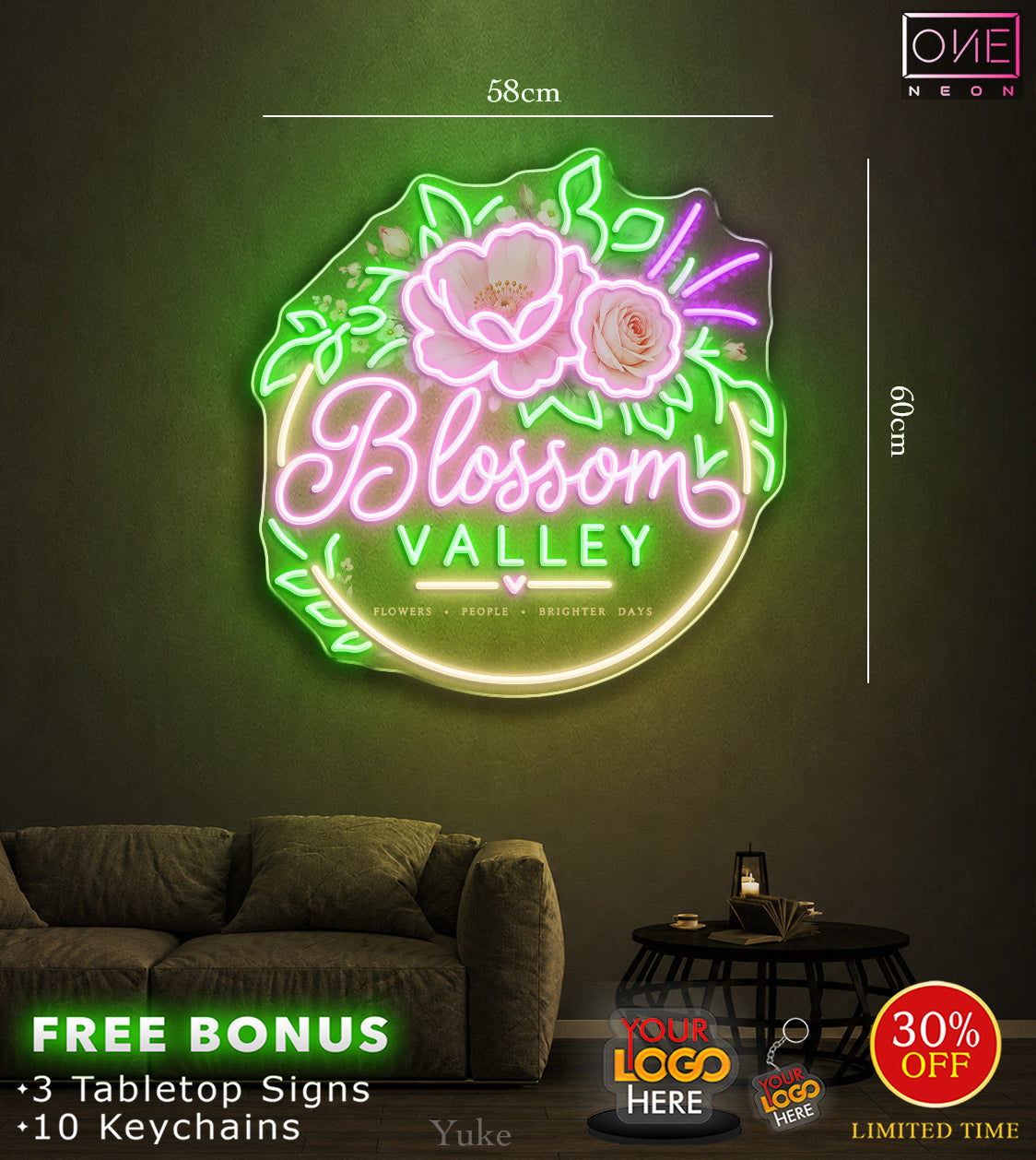 BLOSSOM | LED Neon Sign