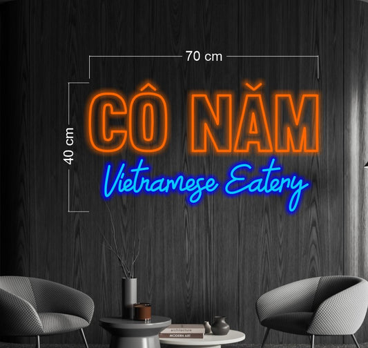 Enseigne au néon LED personnalisée pour entreprise 
