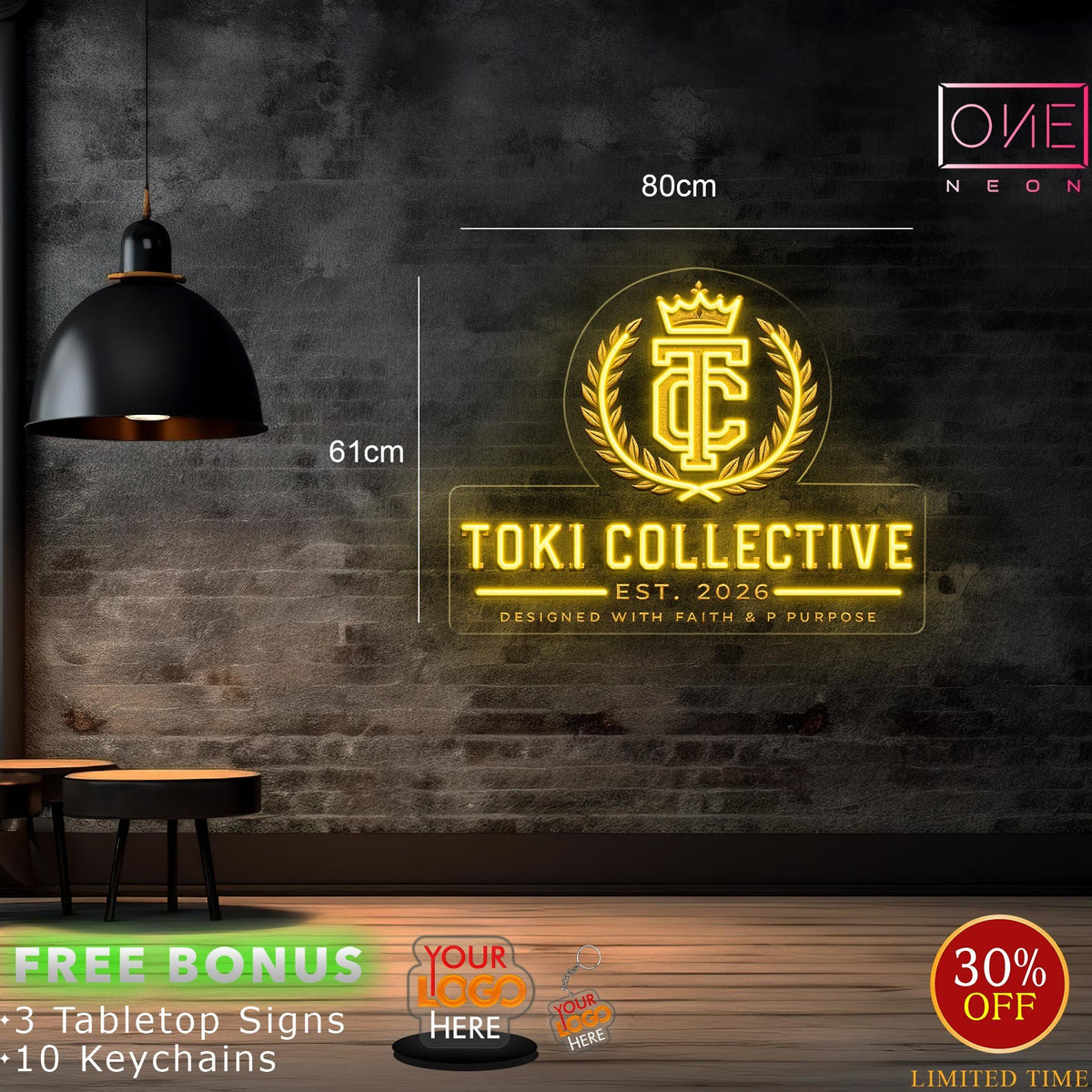 TOKI COLLECTIVE | LED Neon Sign