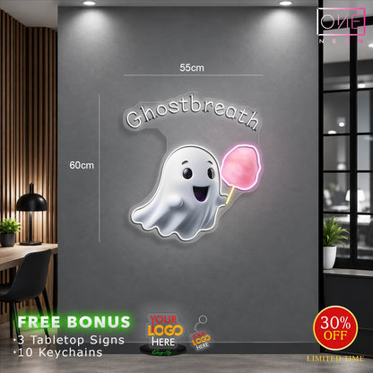 Ghostbreath| LED Neon Sign