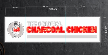 Charcoal chicken (2 signs)| LED Neon Sign