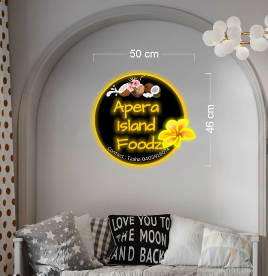 Enseigne au néon LED personnalisée pour entreprise 