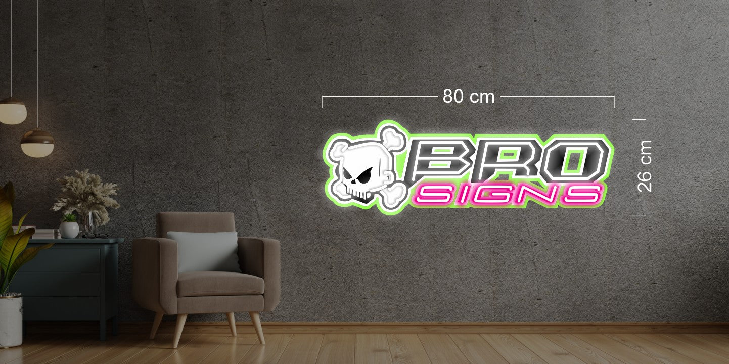 Enseigne au néon LED personnalisée pour entreprise 