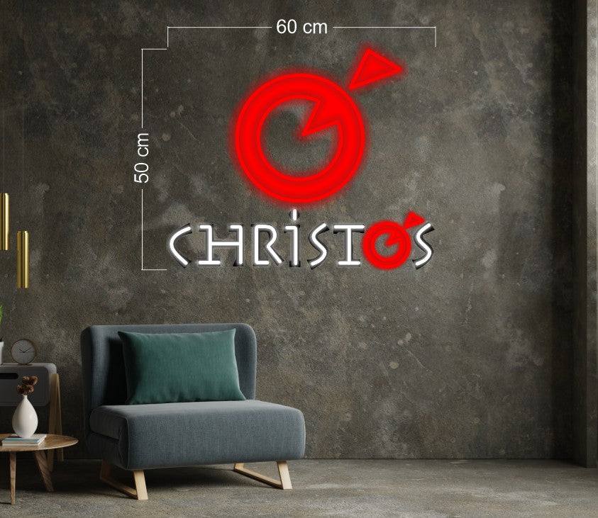 Christos logo| LED Neon Sign