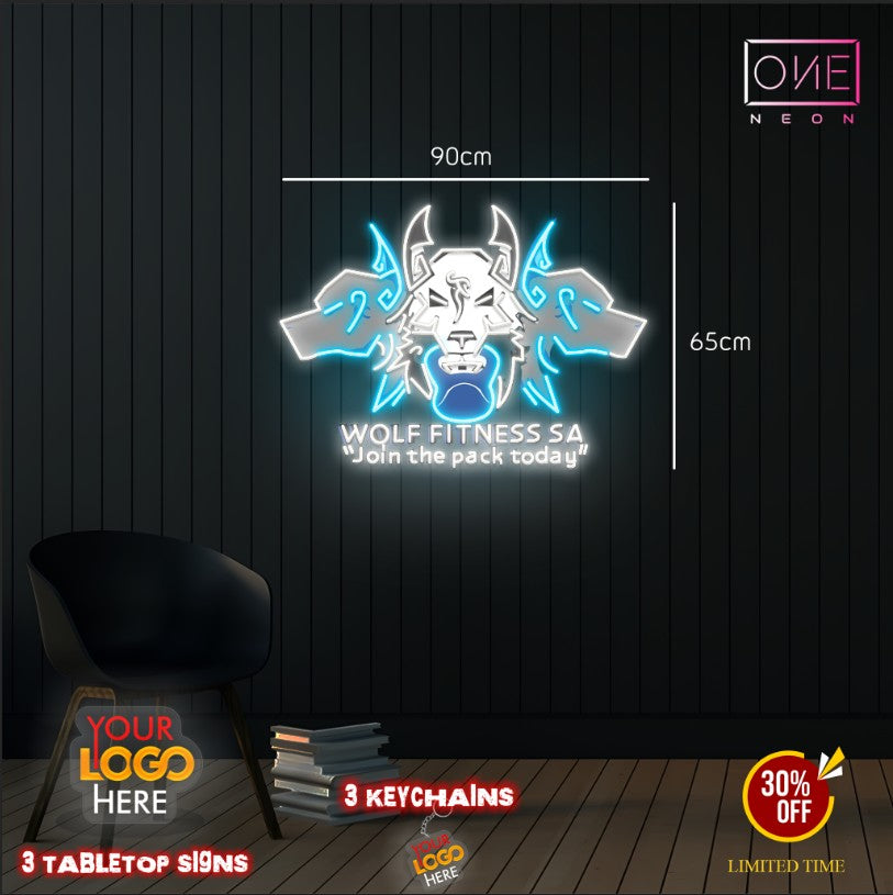 Enseigne au néon LED personnalisée pour entreprise 