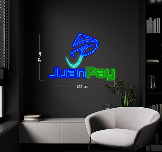 Enseigne au néon LED personnalisée pour entreprise 