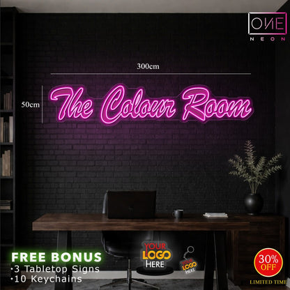 The Colour Room | LED Neon Sign