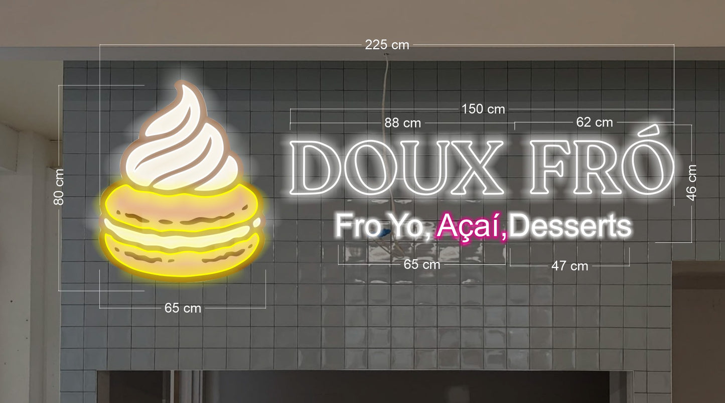 Enseigne au néon LED personnalisée pour entreprise 