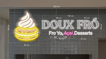 Enseigne au néon LED personnalisée pour entreprise 