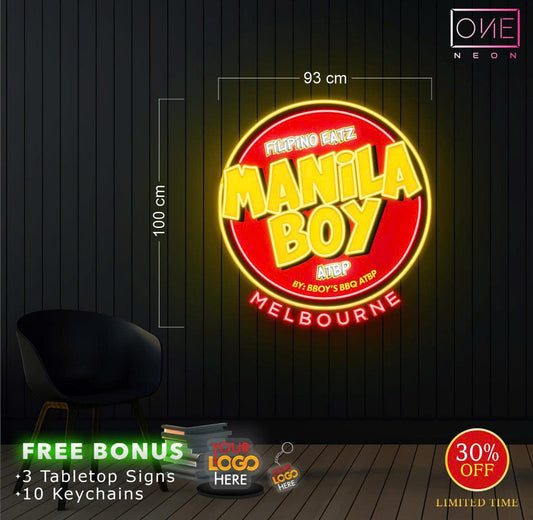 Manila Boy Melbourne  | LED Neon Sign