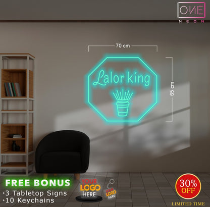 Labor King | LED Neon Sign