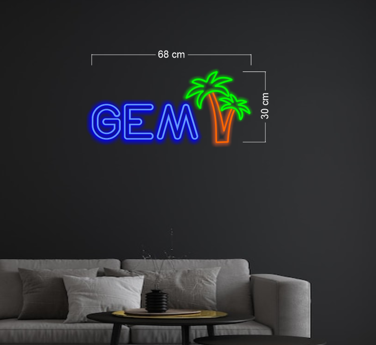 Enseigne au néon LED personnalisée pour entreprise 