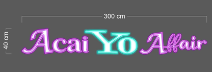 ACAI YO | LED Neon Sign (4 signs)