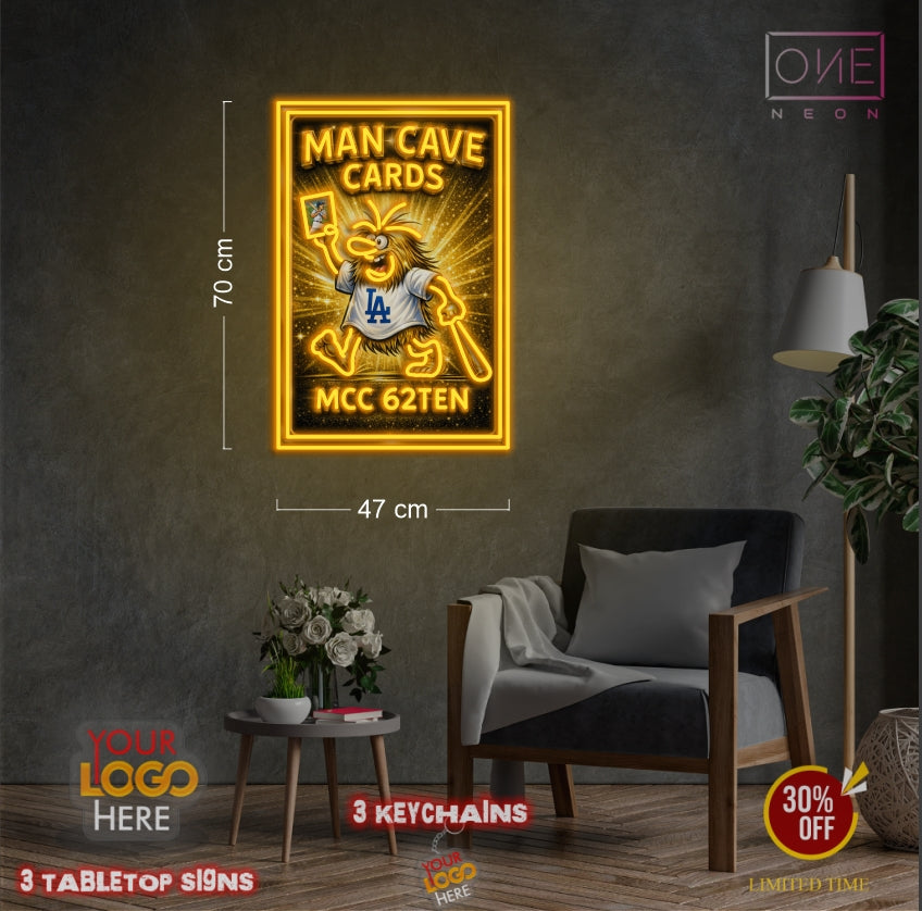 Man cave cards | LED Neon Sign