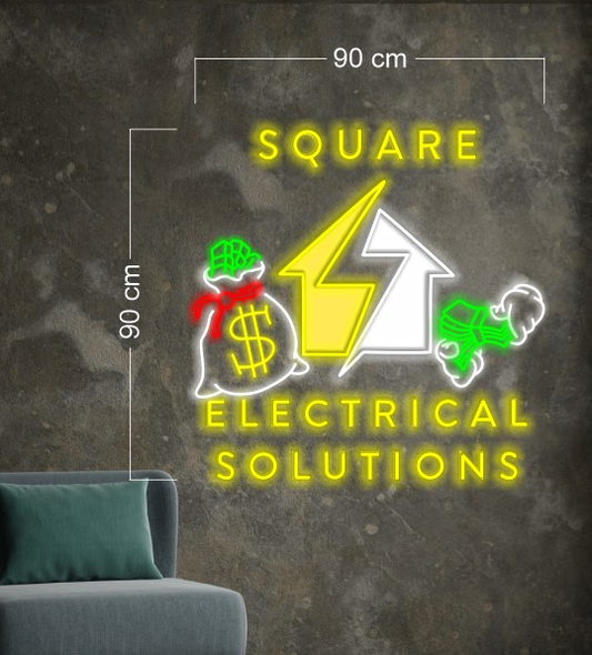 Enseigne au néon LED personnalisée pour entreprise 