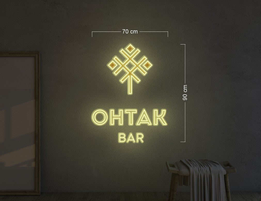 Enseigne au néon LED personnalisée pour entreprise 