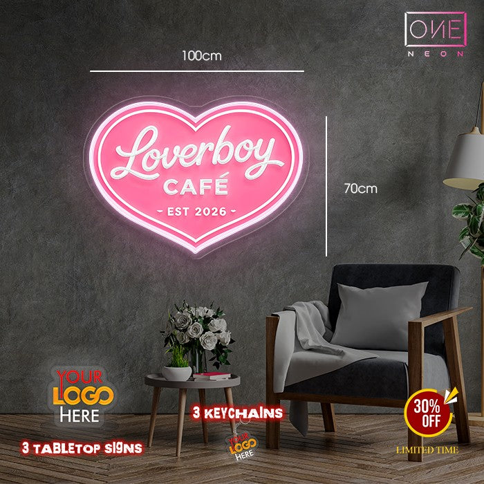 Loverboy + I Licked it | LED Neon Sign (3 signs)