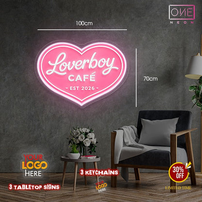 Loverboy + I Licked it | LED Neon Sign (3 signs)